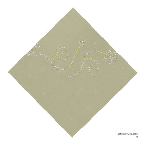 MAHKOTA CLAIRE - 9 (PALE OLIVE GREEN)