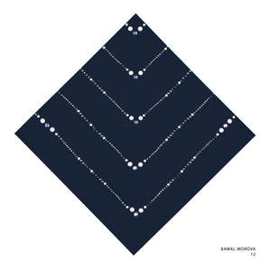 MORAVA- 12 (BLUE BLACK)