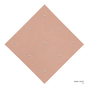 HEART- 15 (FADED ROSE)