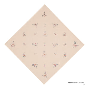 BUNGA SYAWAL- 16 (PEACH DUST)