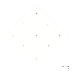HEART- 1 (OFF WHITE)