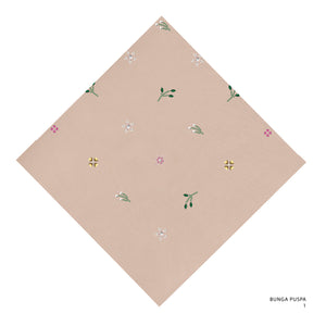 BAWAL BUNGA PUSPA - 1 (CREAM TAN)