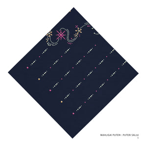 PUTERI SALJU - 1 (PAGEANT BLUE)