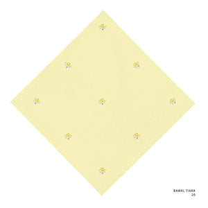 TIARA- 20 (PASTEL YELLOW)