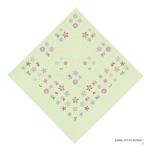 PETITE BLOOM II- 2 (ASPARAGUS GREEN)