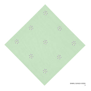 BUNGA IXORA- 3 (CELADON GREEN)