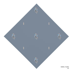 FLORA - 4 (DENIM BLUE)