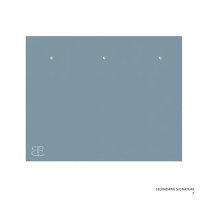 SHAWL SIGNATURE- 5 (DENIM BLUE)