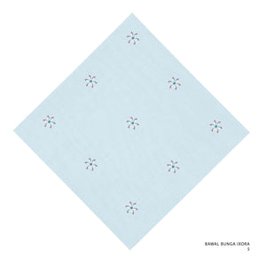BUNGA IXORA- 5 (BABY BLUE)