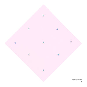 HEART- 6 (PINK MARSHAMALLOW)