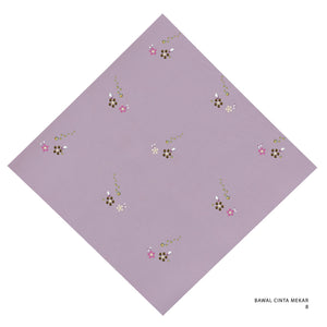 BAWAL CINTA MEKAR - 8 (LILAC SNOW)