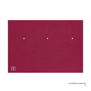 SHAWL SIGNATURE- 8 (ROSE RED)