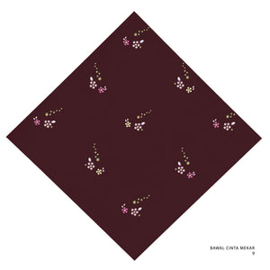 BAWAL CINTA MEKAR - 9 (RED PEAR)