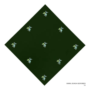 BUNGA CINTA NOV-16 (EMERALD GREEN)