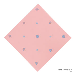 JALINAN JULAI - 9 (PRESSED ROSE-BLUE)