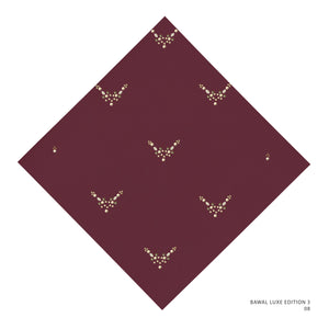 BAWAL LUXE III- 8 (KARANDA RED)