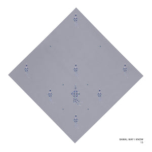 MAY I KNOW- 15 (BLUEISH GREY)