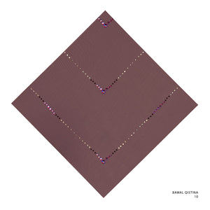 B. QISTINA- 10 (RUSSET BROWN)