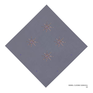 CLEOMA SANGGUL - 3 (PURPLE GRAY)