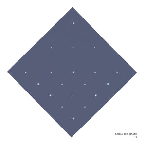 SERI QASEH - 10 (NIGHTSHADOW BLUE)