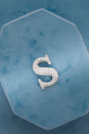 BROOCH ALPHABET S
