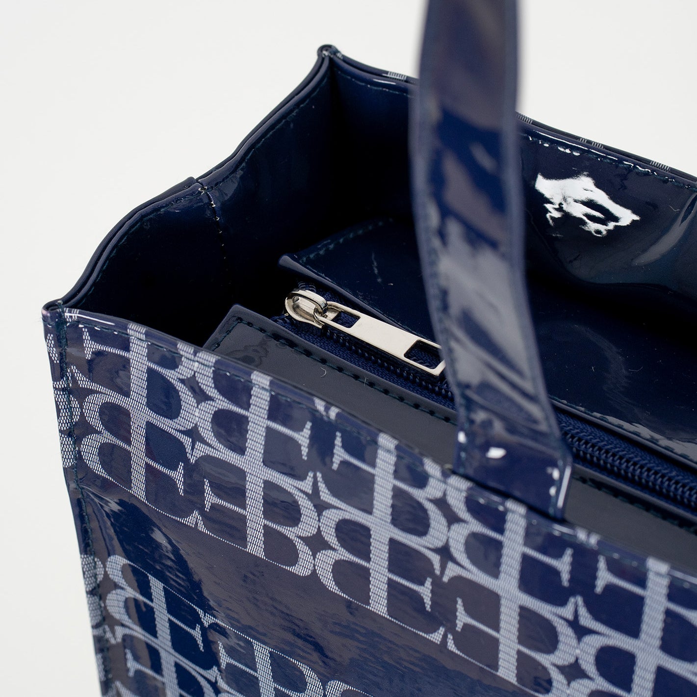 BE MONOGRAM TOTE BAG
