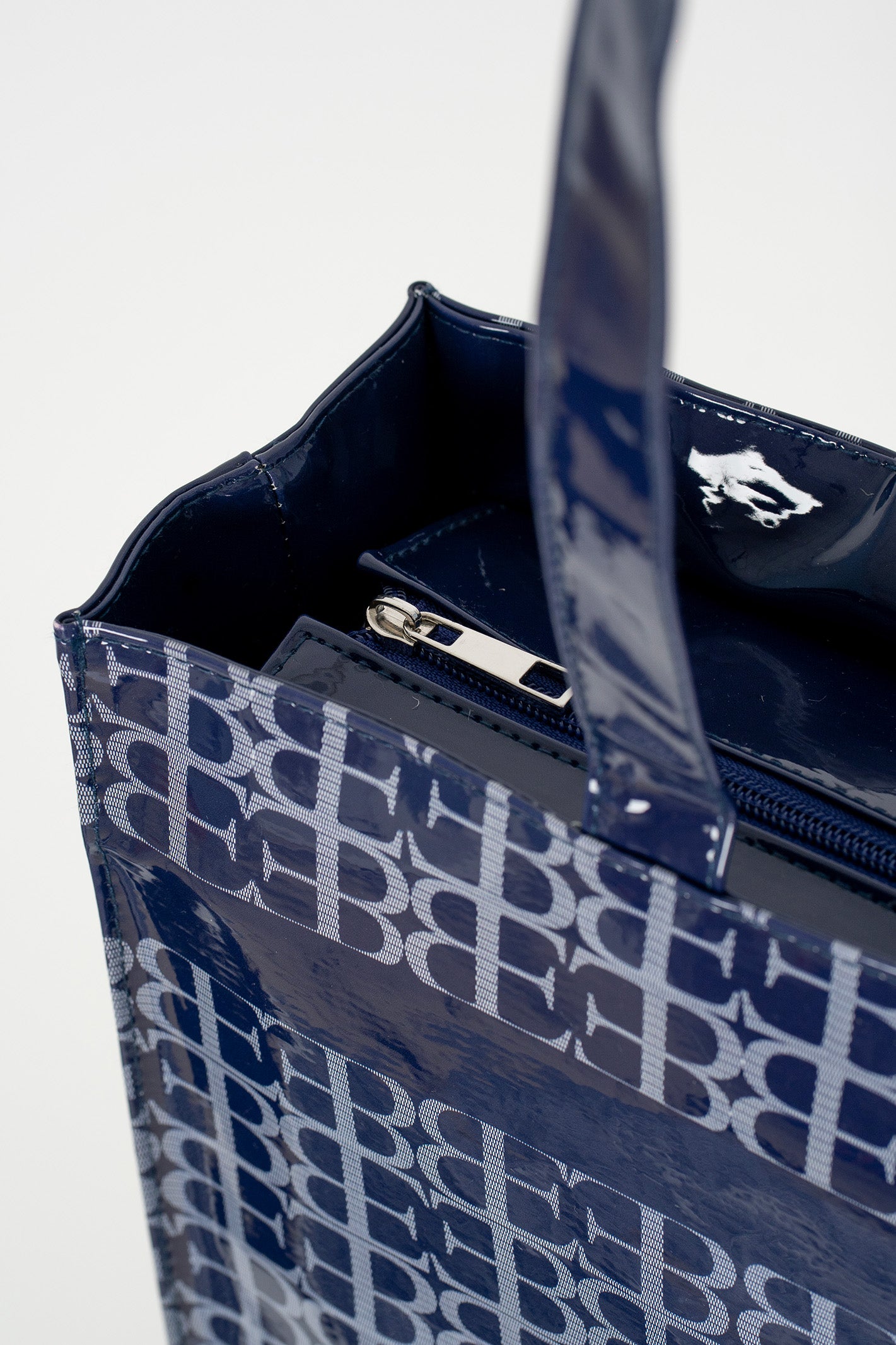 BE MONOGRAM TOTE BAG