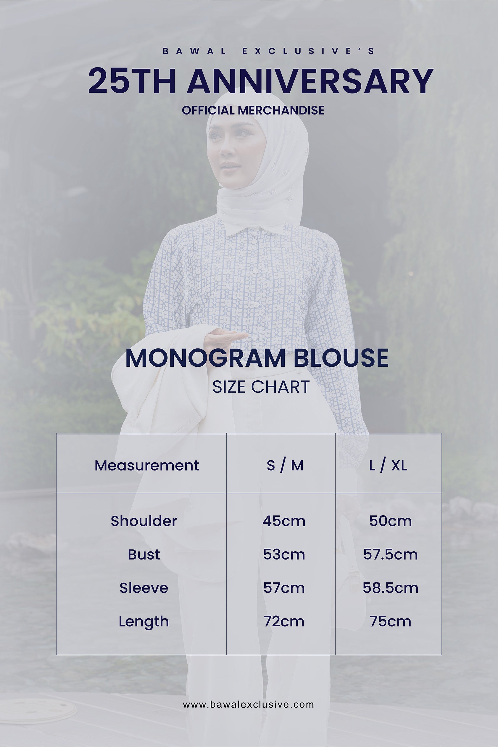 BE MONOGRAM BLOUSE