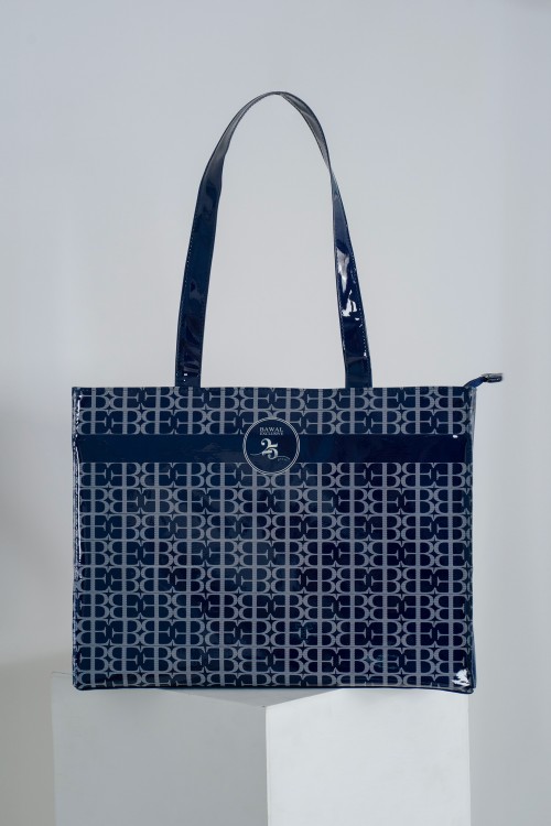 BE MONOGRAM TOTE BAG